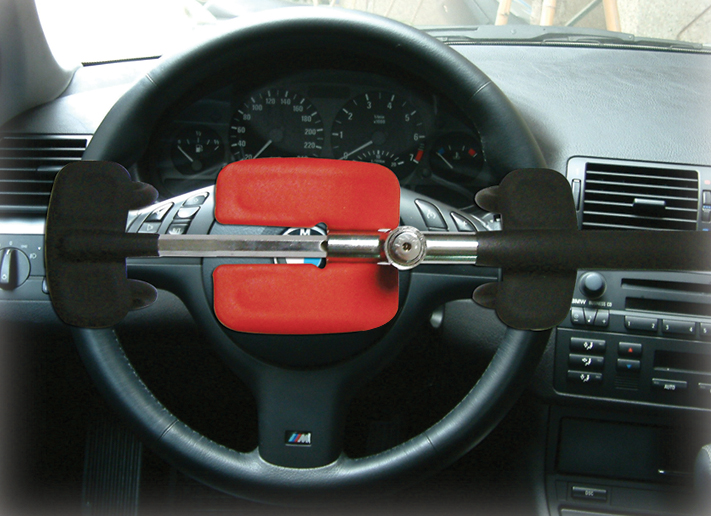 Замок на рулевое колесо